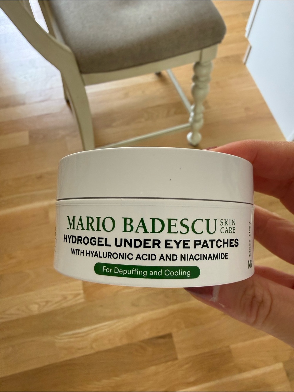 Mario Badescu Green and White Hydrogel Under Eye Patches